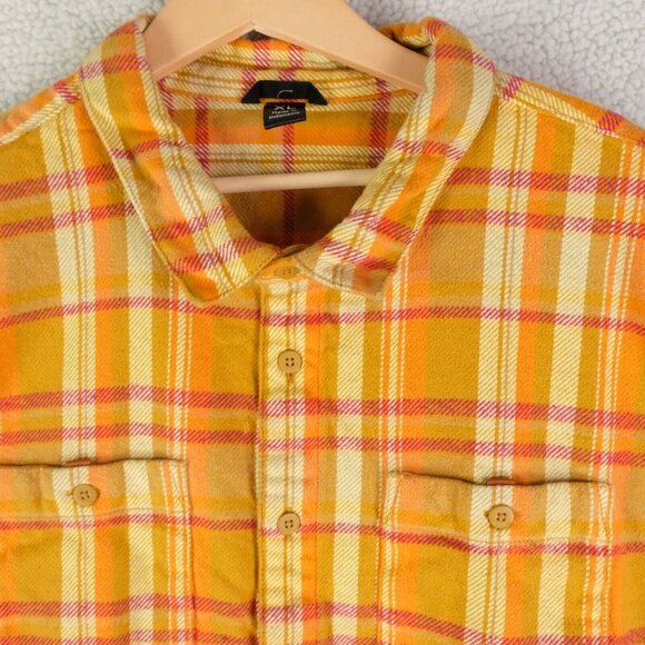 Cotopaxi Yellow Plaid Button Down Shirt - Picture 2 of 8